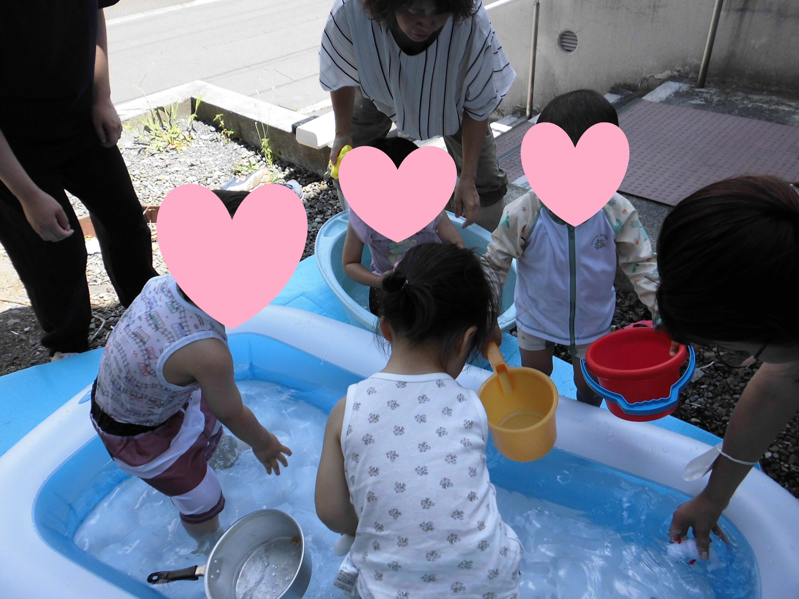 ぺんぎんくらす　水遊び！！